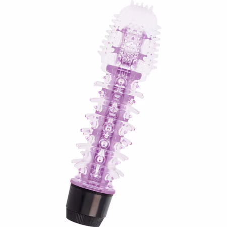 Glossy Axel Vibrator Lila 14 cm för Kompakt och Intensiv Stimulans
