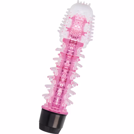 Glossy Axel Vibrator Rosa 14 cm för Kompakt och Intensiv Stimulans