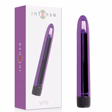 Intense Vito Vibrator Lila 17 cm x 2,5 cm för Precis och Effektiv Njutning