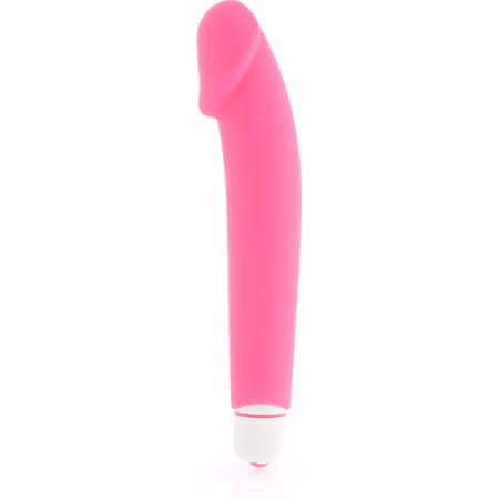 Dolce Vita Realistisk Rosa Silikon Vibrator 15,8 cm x 3,1 cm för Naturlig och Intensiv Stimulans