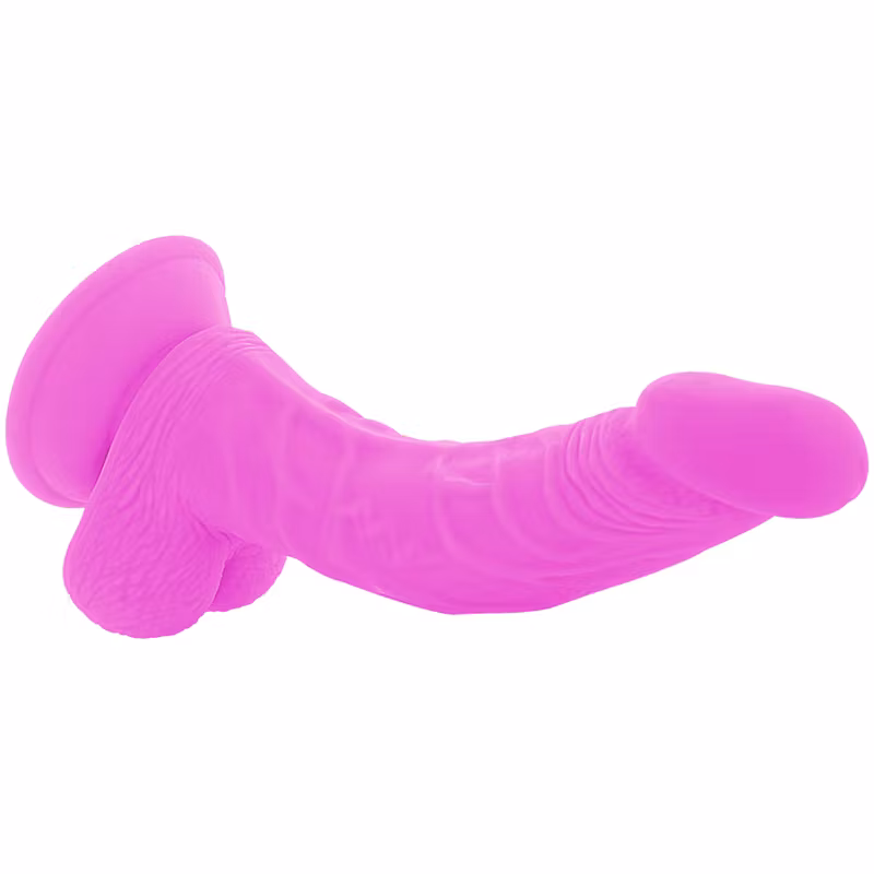 vibrerande dildo realistisk med sugpropp