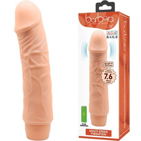 Barbara Realistisk Vibrator 20 cm x 4 cm – För Naturlig Känsla och Intensiv Stimulans – Perfekt för Solo Njutning eller Parlek!