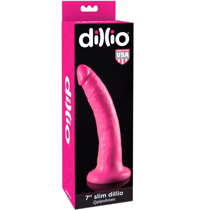 dildo realistisk med sugpropp rosa