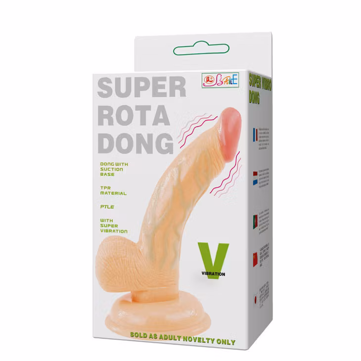 dildo realistisk med sugpropp