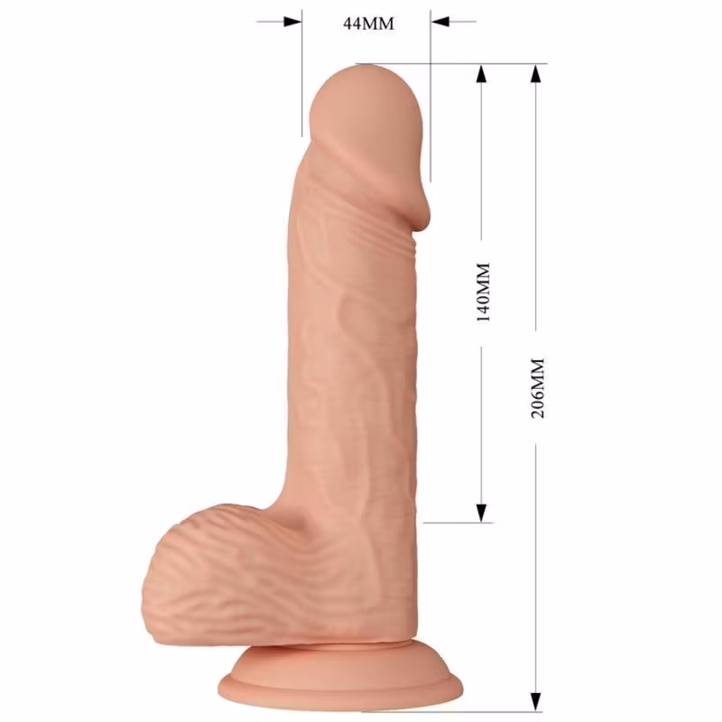 dildo realistisk med sugpropp