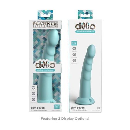 Pipedream's Slim Seven Strapon Dildo 17,78 cm Grön för Mångsidig och Realistisk Njutning