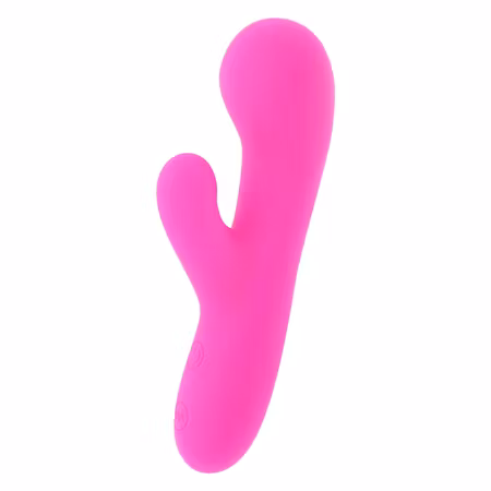 Moressa Jerry Premium Silikon G-Punkt Vibrator Laddbar Rosa – Högkvalitativ och Laddbar G-Punktsvibrator för Intensiv och Mjuk Stimulering