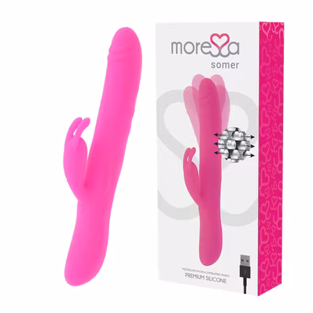 Moressa Somer Premium Vibrator med Multipla Rotationer för Intensiv och Anpassningsbar Njutning