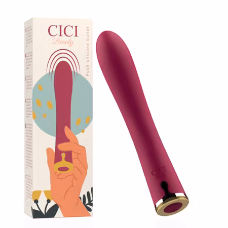 Cici Beauty Premium Silikon Push Bullet för Kompakt och Effektiv Stimulans