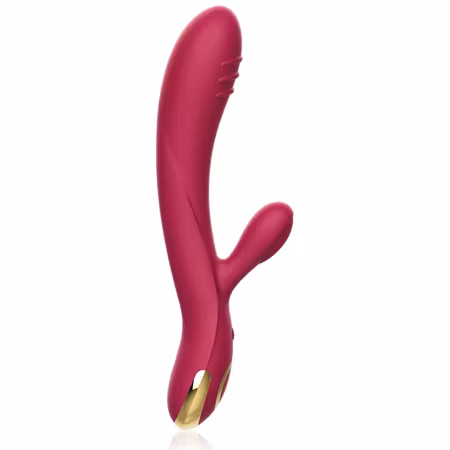 Cici Beauty Premium Silikon Rabbit Vibrator – Luksuriös Rabbit Vibrator i Mjuk Silikon för Dubbel Stimulering och Intensiv Njutning