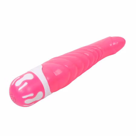 Baile The Realistic Cock Rosa G-Spot Vibrator – Realistisk G-Punktsvibrator i Rosa för Intensiv och Naturlig Stimulering