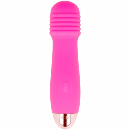 Dolce Vita Laddbar Vibrator 3 Rosa med 7 Hastigheter för Anpassningsbar och Intensiv Stimulans