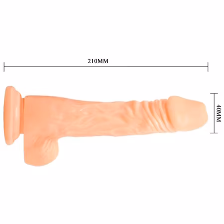 Vibrerande Realistisk Dildo med Fjärrkontroll för Anpassningsbar Njutning