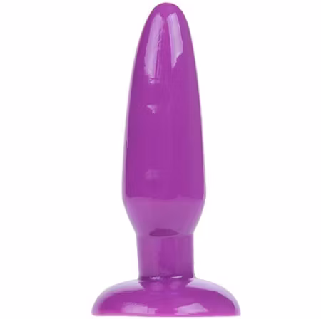 Small analplugg lila – 3 cm diameter för behaglig och nybörjarvänlig anal stimulans