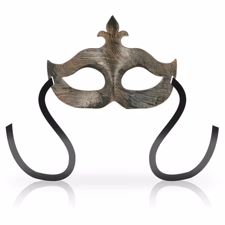 ÖGONMASK OHMAMA MASKS FLEUR DE LIS - KOPPARFÄRGAD