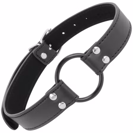 GAG RING DARKNESS SVART 3.6CM