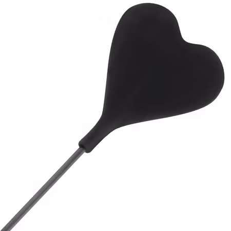 PISKA MED FJÄDER DARKNESS LOVE SVART 40 CM