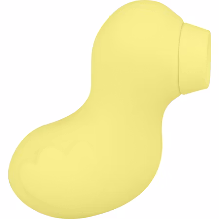 KLITORIS STIMULERANDE AIRPULSE STIMULATOR OHMAMA DUCKLING – Gul Modell för Mjuk och Effektiv Stimulering