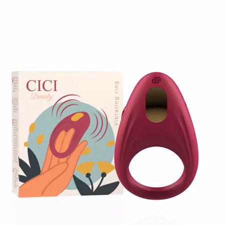 VIBRERANDE PENISRING CICI BEAUTY™- PREMIUM SILIKON