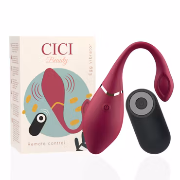 Vibrerande Ägg med G-Punkt Vibrator och Fjärrkontroll Cici Beauty™ - Premium Silikon – Perfekt för Precisa och Intensiva Stimuleringar med Lång Distanskontroll