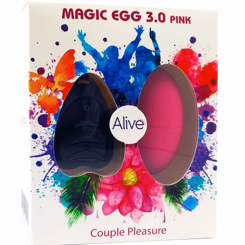 vibrerande egg med fjärrkontroll