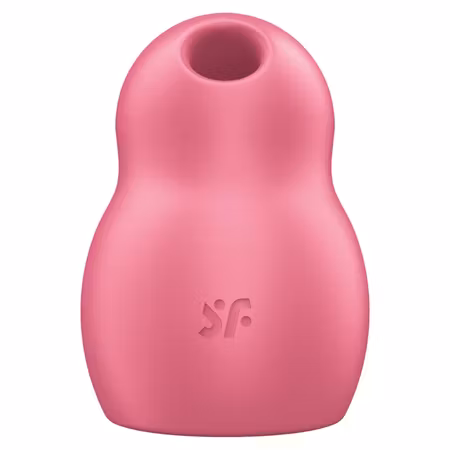 KLITORIS STIMULERANDE AIR PULSE STIMULATOR & VIBRATOR SATISFYER – PRO TO GO 1 DOUBLE Röd Modell för Kraftfull Stimulering och Oöverträffad Njutning
