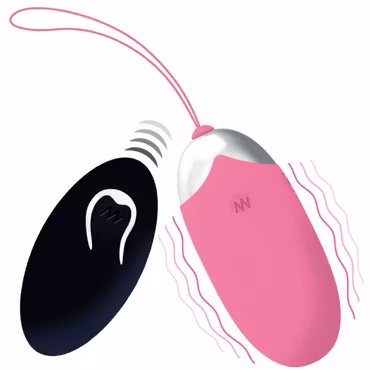 Intense Flippy II Vibrerande Ägg med Fjärrkontroll Rosa – Diskret Stimulans på Fjärrkontroll
