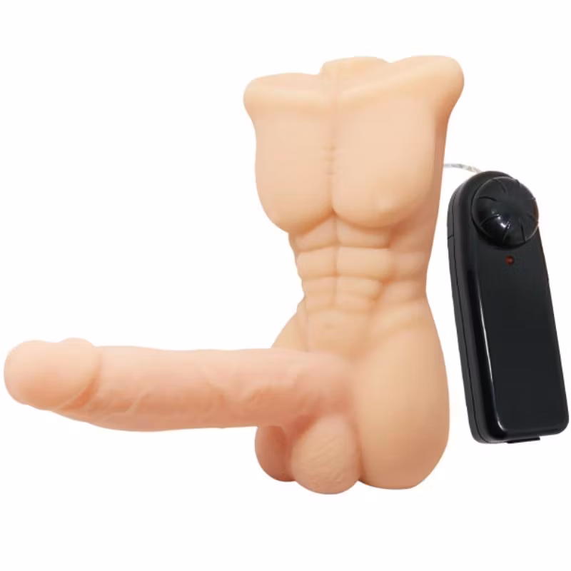 realistisk dildo med vibrator