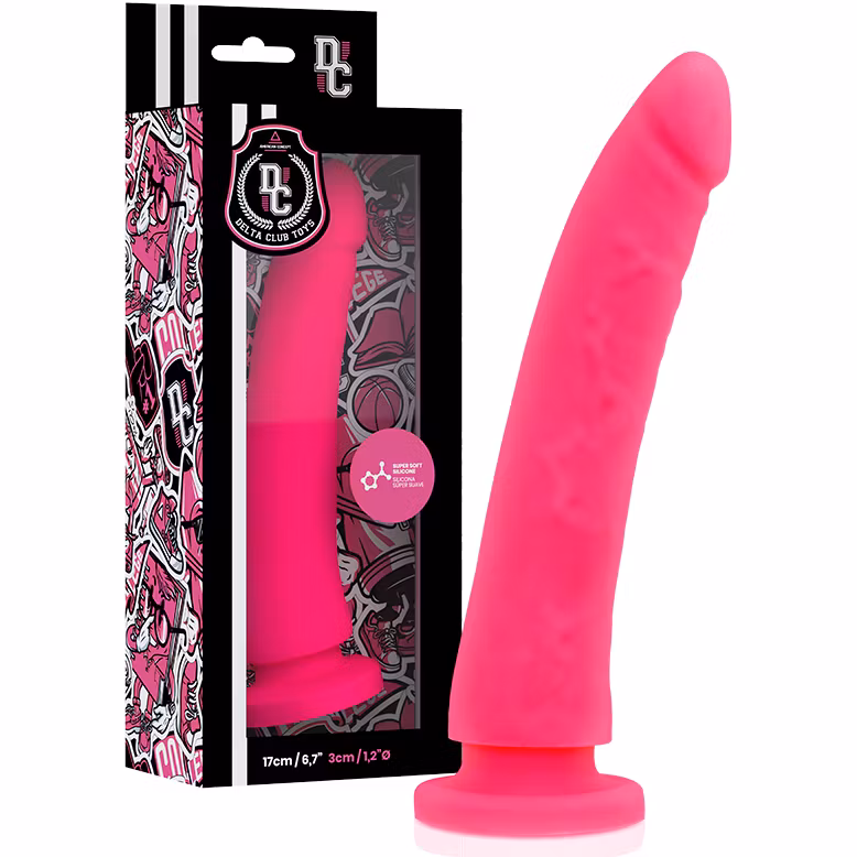 realistisk rosa dildo