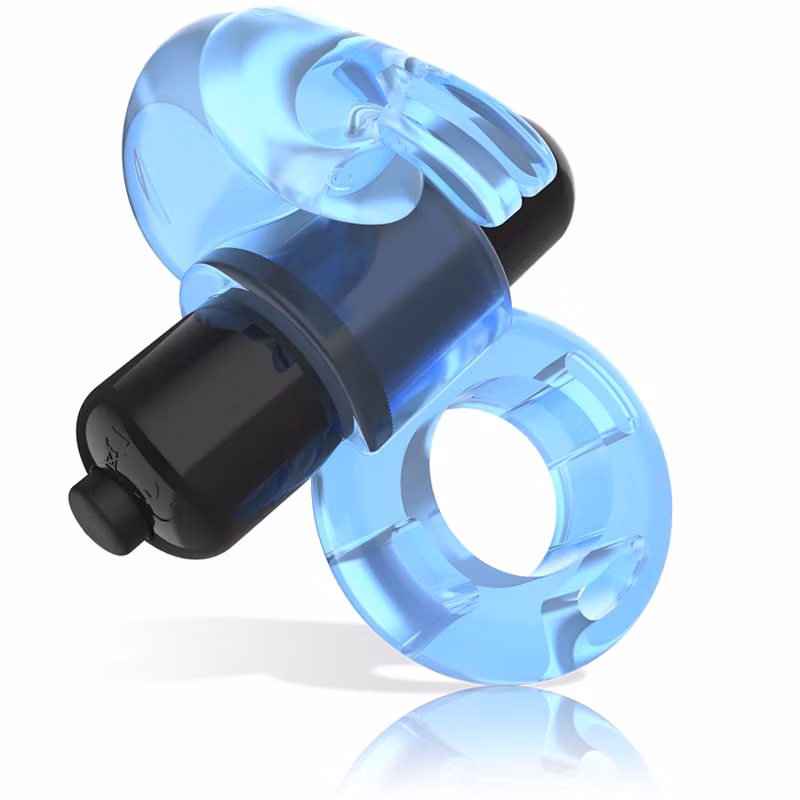 INTENSE - FRY VIBRERANDE PENISRING BLÅ