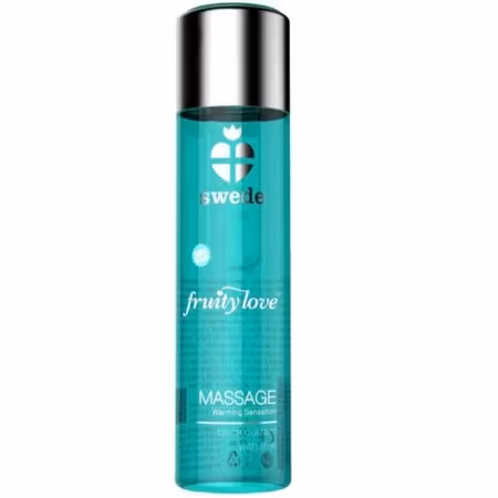 SWEDE - FRUITY LOVE WARMING EFFECT MASSAGE OLJA BLACK CURRANT & LIME 60 ML
