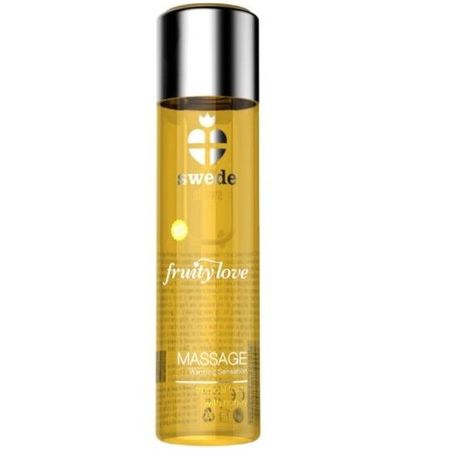 SWEDE - FRUITY LOVE WARMING EFFECT MASSAGE OLJA TROPICAL FRUITY & HONUNG 60 ML