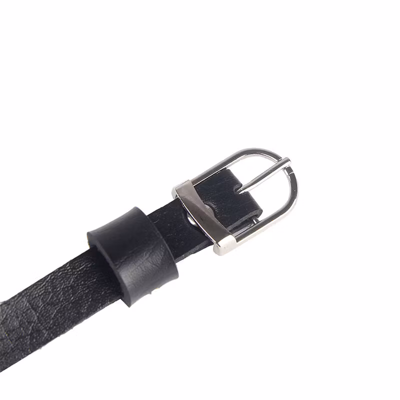 BRÖST SELE i LÄDER MED KEDJOR