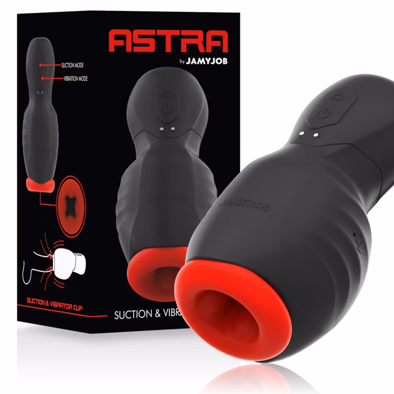 LÖSVAGINA JAMYJOB - ASTRA AUTOMATISK MASTURBATOR SUGEFFEKT & VIBRATIONER