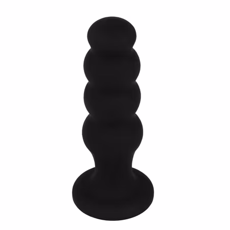 BLACK&SILVER – Analplugg Scott Premium Silikon Svart, För Intensiv och Bekväm Anal Stimulans