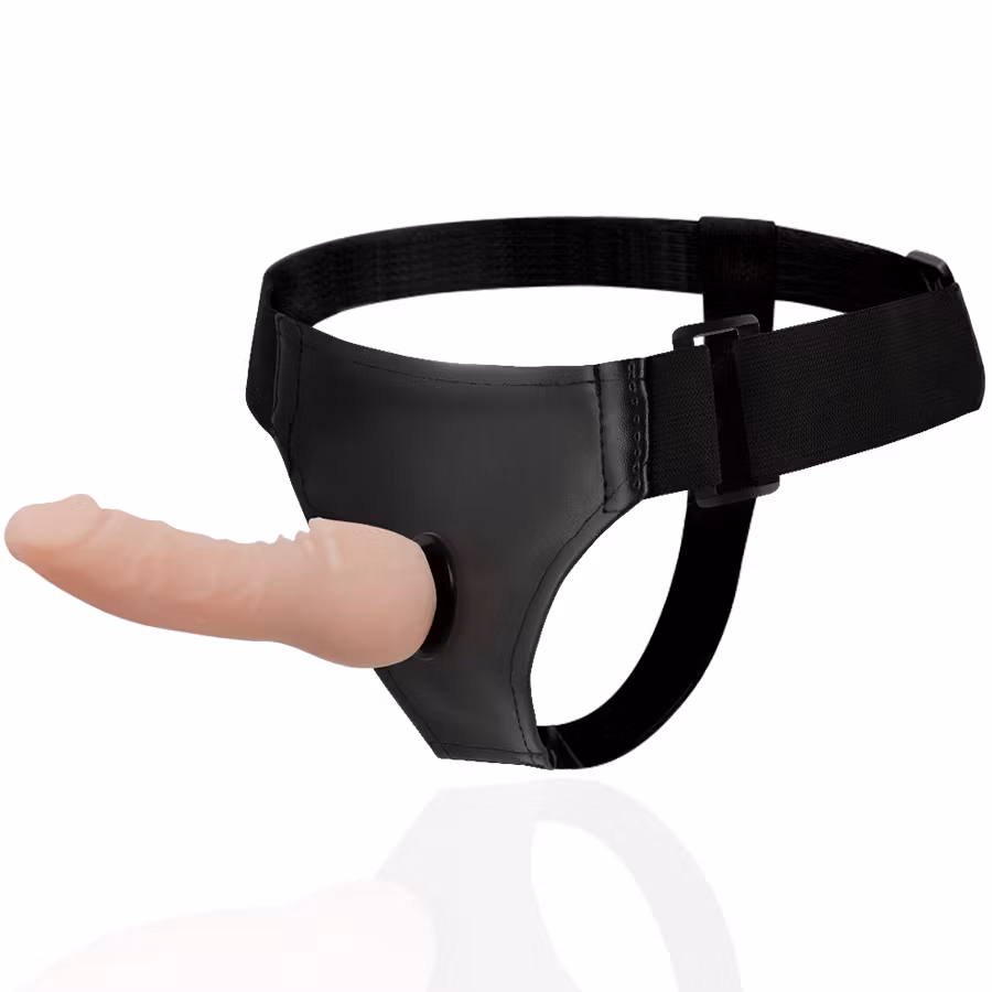 strap on dildo med sele
