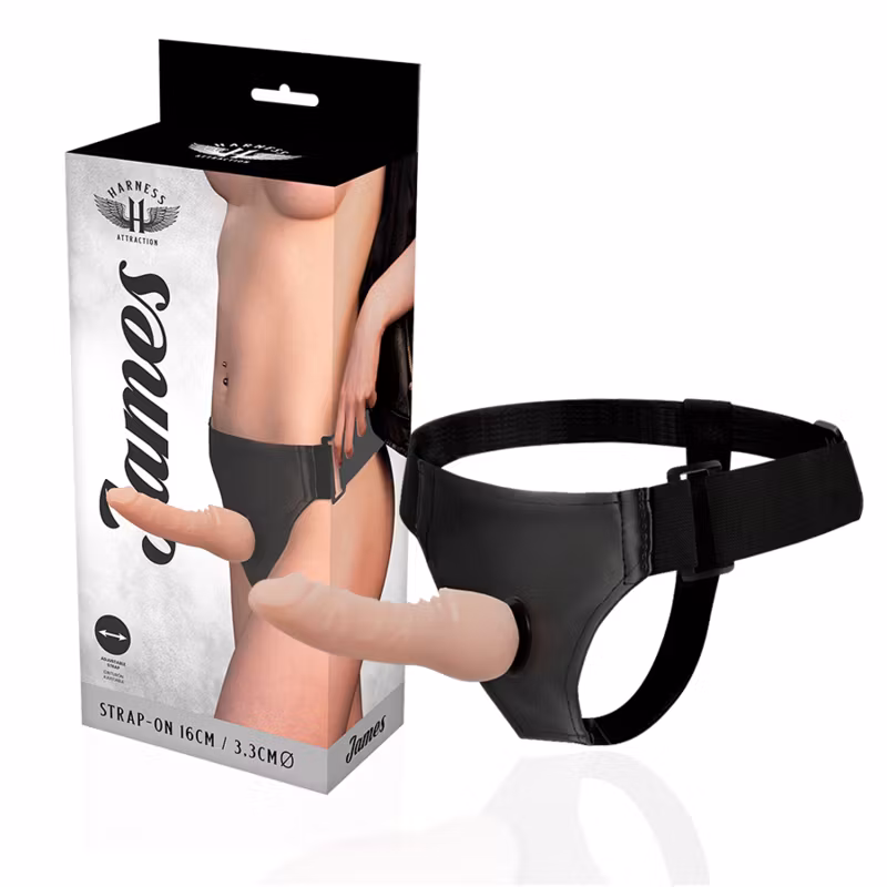 strap on dildo med sele