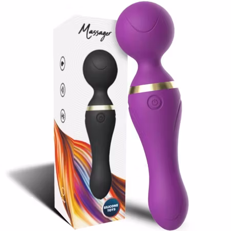 Armony – Freeza Massage & Vibrator med Superflexibelt Huvud Lila för Målriktad Njutning
