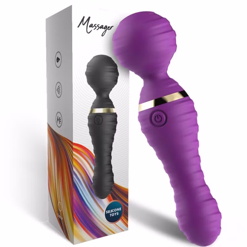 lila vibrator kraftig vibrator med innovativ design