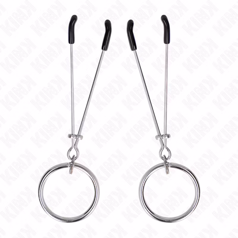 NIPPER KLÄMMOR MED 7 CM RINGAR