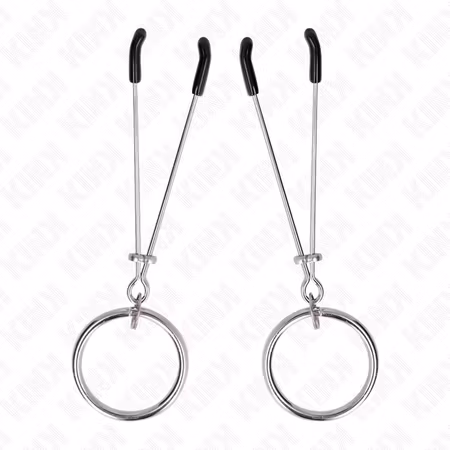 KINK - NIPPER KLÄMMOR MED 7 CM RINGAR