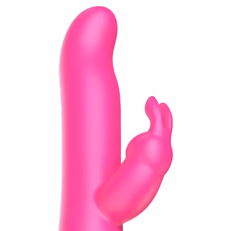 Happy Loky - Pluto Rabbit Vibrator med Roterande Kulor och Trådlös Armbandsfjärr, Lila – Dubbel Stimulering och Långvarig Njutning med Innovativ Design