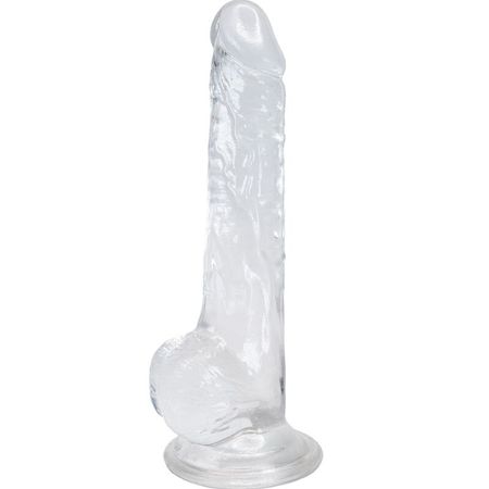 Alive – Lusty Realistisk Genomskinlig Dildo 18 cm för Autentisk och Intensiv Njutning