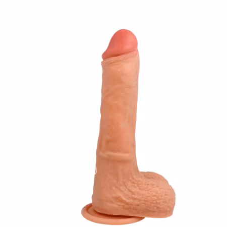 CYBER SILICOCK - VIBRERANDE OCH JUCKANDE REALISTISK DILDO MR RICK 20.9 CM X  4 CM