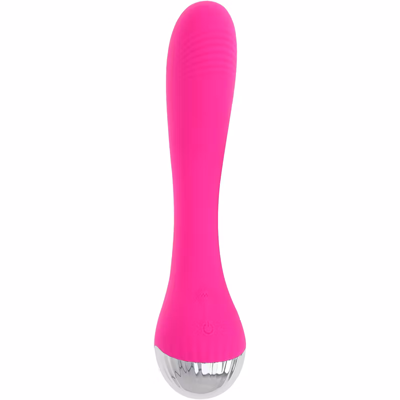 VIBRERANDE G-PUNKT VIBRATOR ROSA 19 CM