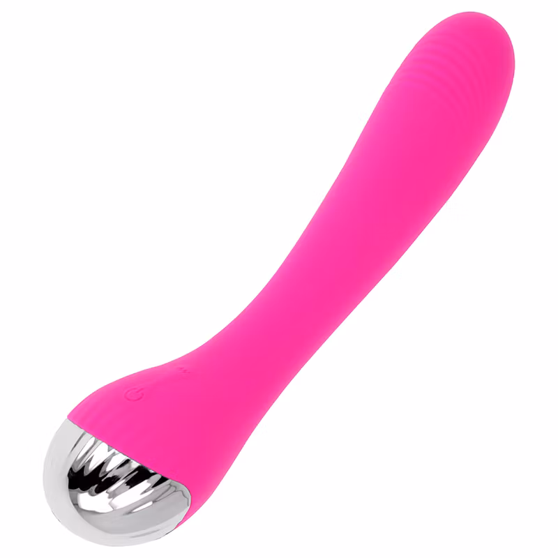 VIBRERANDE G-PUNKT VIBRATOR ROSA 19 CM