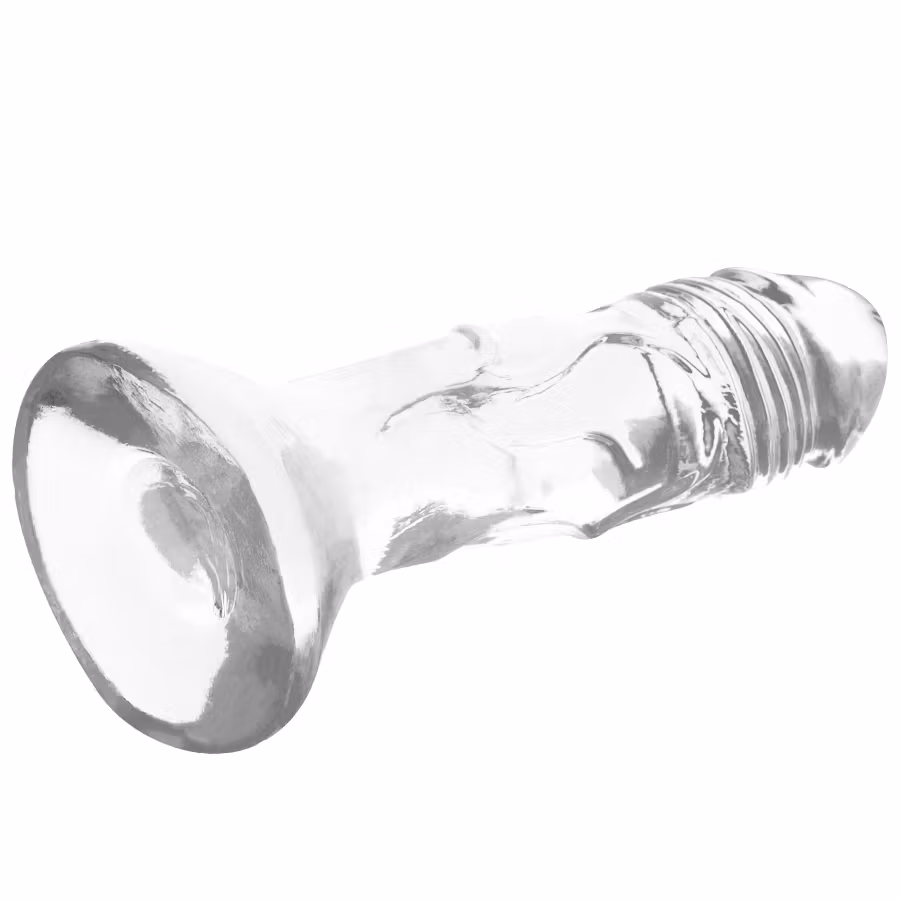 XRay Genomskinlig strapon-dildo 12 cm x 2,6 cm för unik och spännande upplevelse