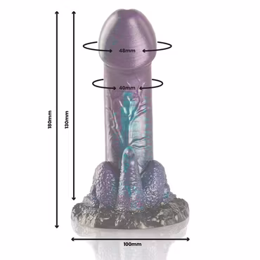 EPIC - BASILISK FANTASY DILDO PLEASURE MINDRE STORLEK