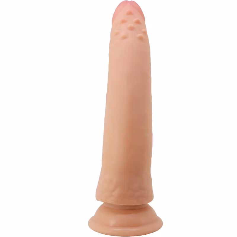 REALISTISK HUDFÄRGAD DILDO 21 CM