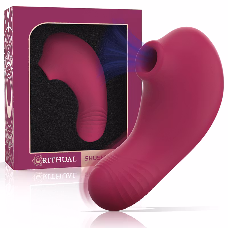 RITHUAL Shushu Pro Pocket – Kraftfull Klitorisstimulator med Dubbelmotor för Oslagbar Stimulering och Njutning